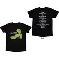 Korn Unisex T-Shirt: Issues Tracklist (Black) (Back Print)
