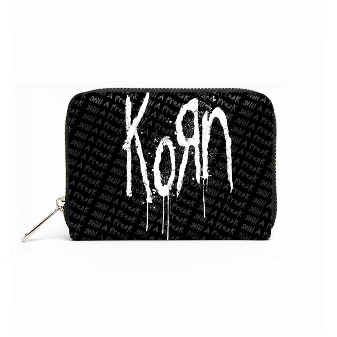 Korn: Freak Zip Top Purse (Black)
