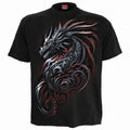 Spiral Unisex T-Shirt: Dragon Shards (Black)
