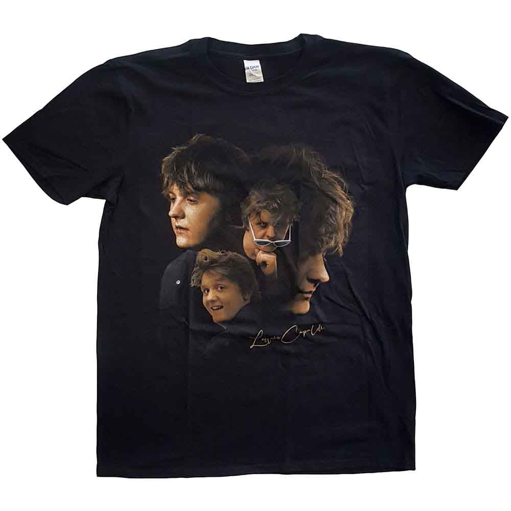 Lewis Capaldi Unisex T-Shirt: Photo Montage (Black)