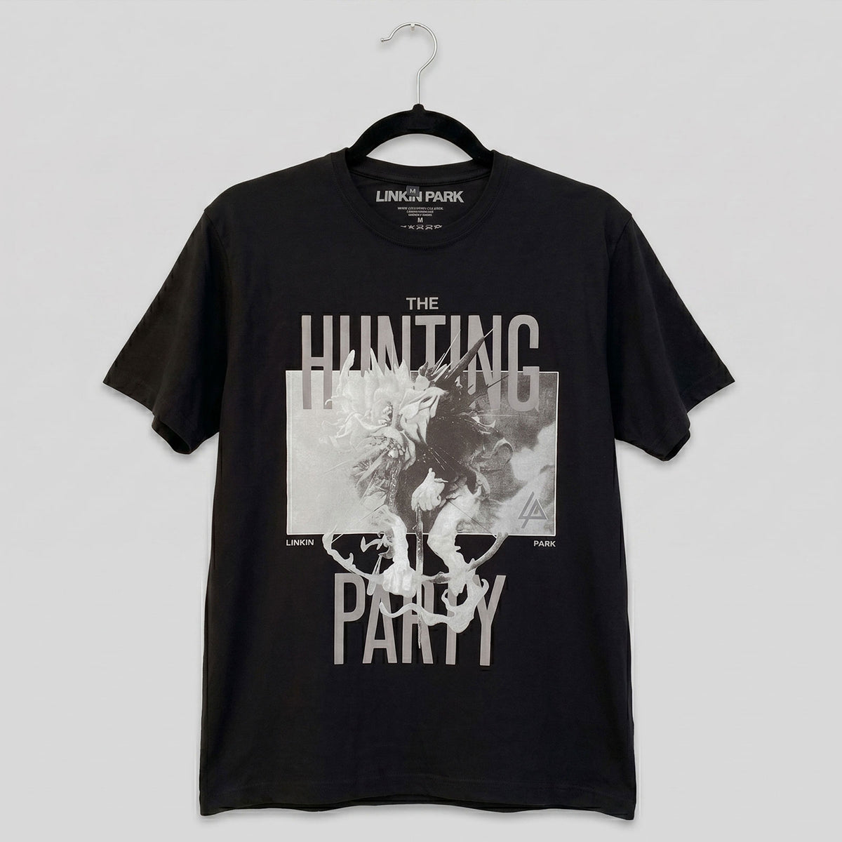Linkin Park Unisex Premium Carbon T-Shirt: Hunting Party (Black)