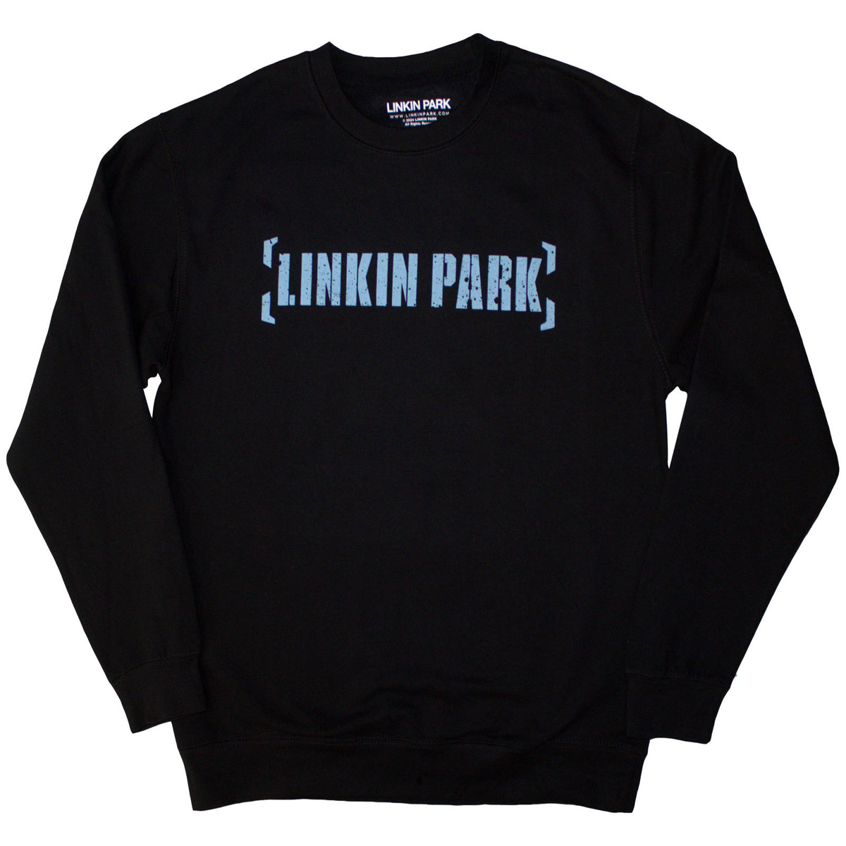 Linkin Park Unisex Sweatshirt: Meteora Portraits (Black) (Back Print)