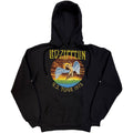 Led Zeppelin Unisex Pullover Hoodie: USA Tour '75 (Black)
