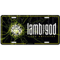 Lamb Of God: Into Oblivion Number Plate