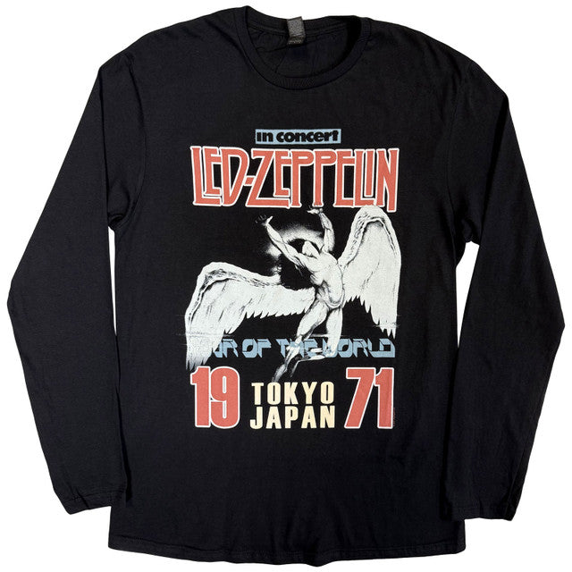 Led Zeppelin: Japanese Icarus Unisex Long Sleeve T-Shirt (Black)