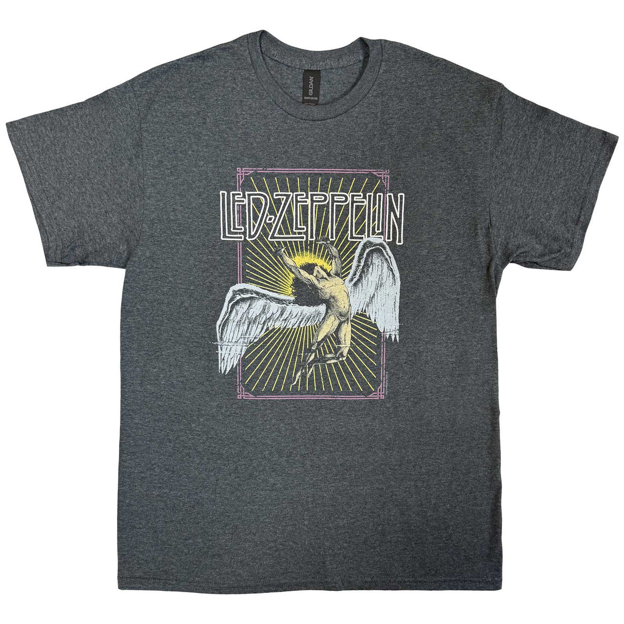 Led Zeppelin: Icarus Unisex T-Shirt (Dark Heather Grey)
