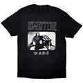 Led Zeppelin: Icon Logo Photo Unisex T-Shirt (Black)