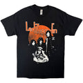 Led Zeppelin: Orange Circle Unisex T-Shirt (Black)
