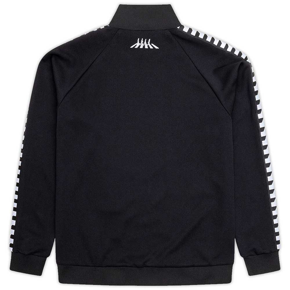 The Beatles Unisex Track Jacket: Meyba Logos (Black)(LOS)