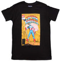 Marvel Comics Unisex T-Shirt: Captain America 50th Comic Cover (Black)