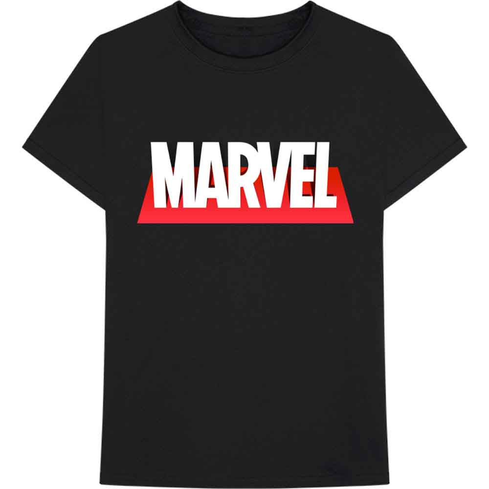 Marvel Comics Unisex T-Shirt: Out The Box Logo (Black)