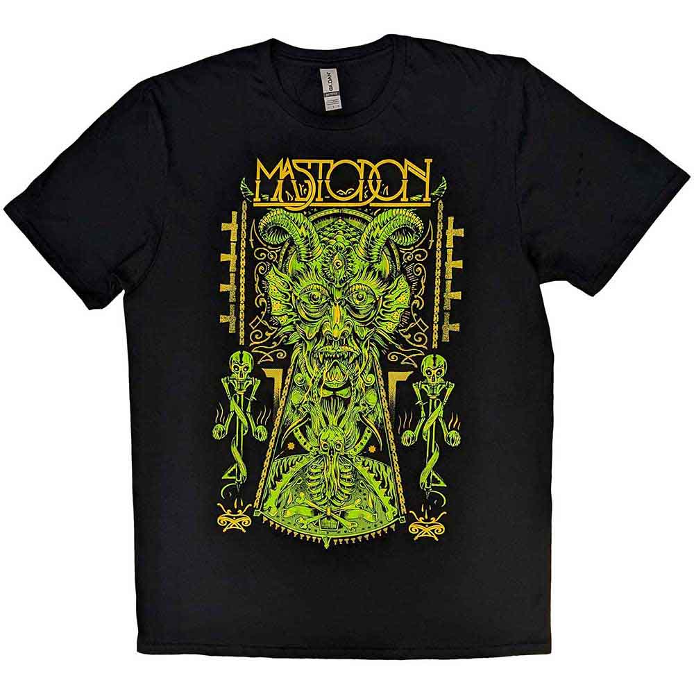 Mastodon Unisex T-Shirt: Devil on Black (Black)