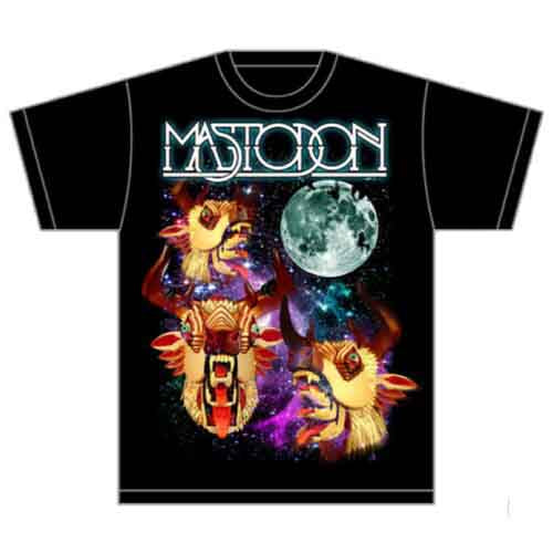 Mastodon Unisex T-Shirt: Interstellar Hunter (Black)