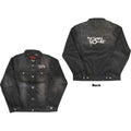 My Chemical Romance Unisex Denim Jacket: Logo (Black Denim) (Back Print)