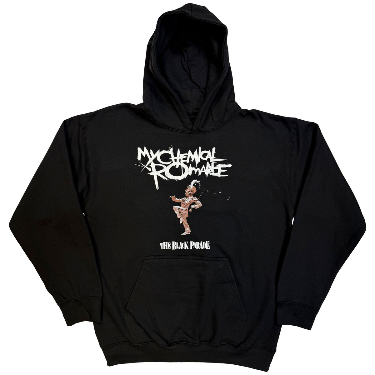 My Chemical Romance Unisex Pullover Hoodie: The Black Parade Cover (Black)