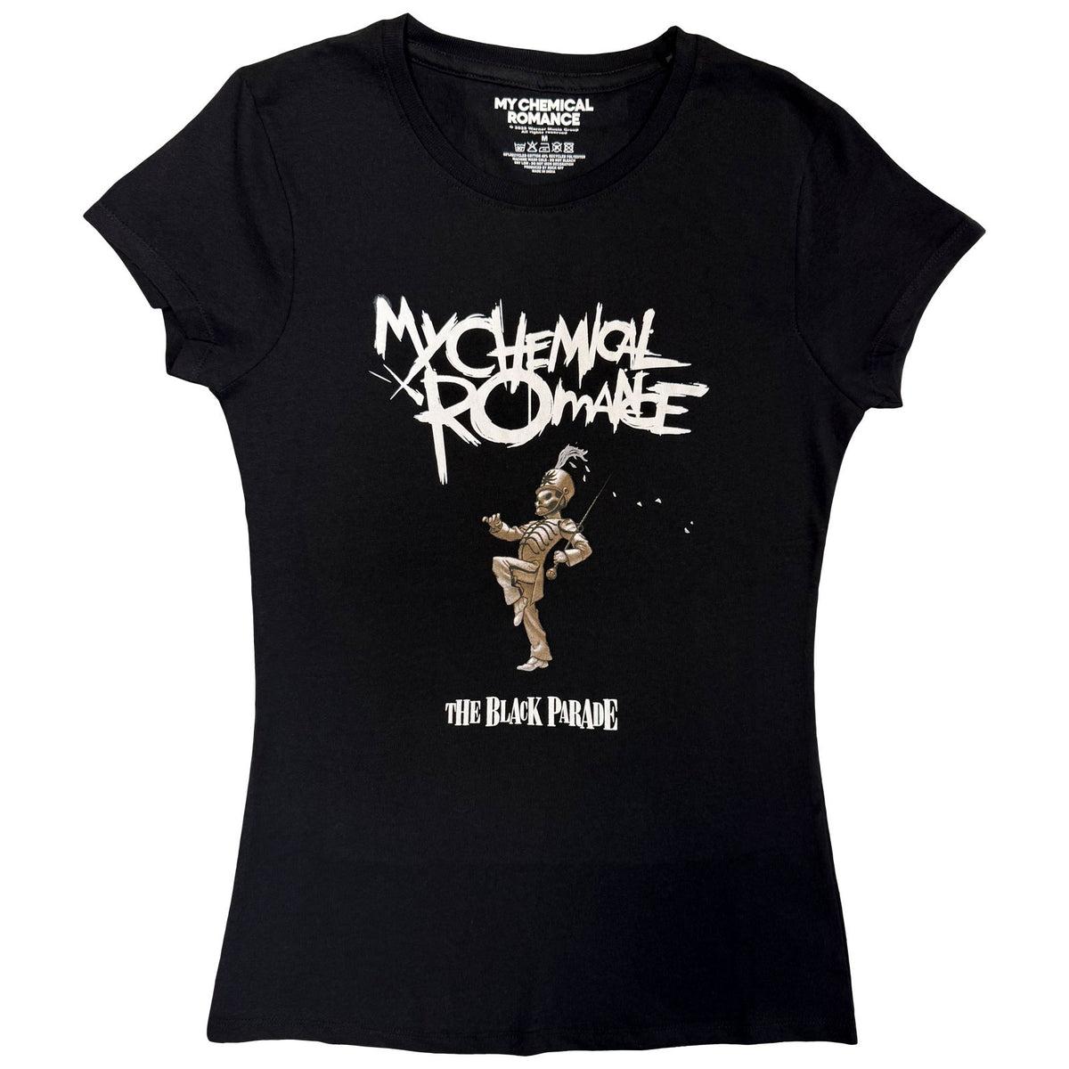 My Chemical Romance Ladies T-Shirt: The Black Parade (Black)