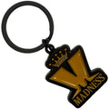 Madness Keychain: Crown & M