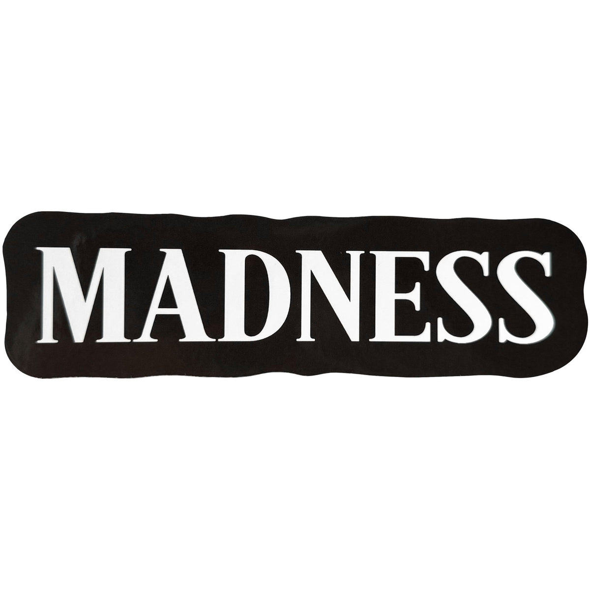 Madness Sticker: Text Logo