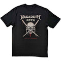 Megadeth Unisex T-Shirt: Crossed Swords (Black)