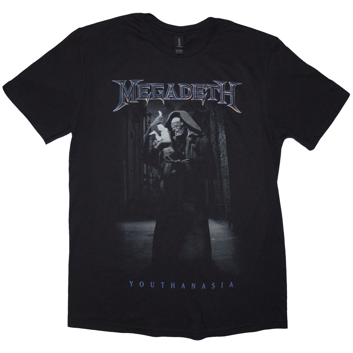 Megadeth Unisex T-Shirt: Youthanasia The Broker (Black)