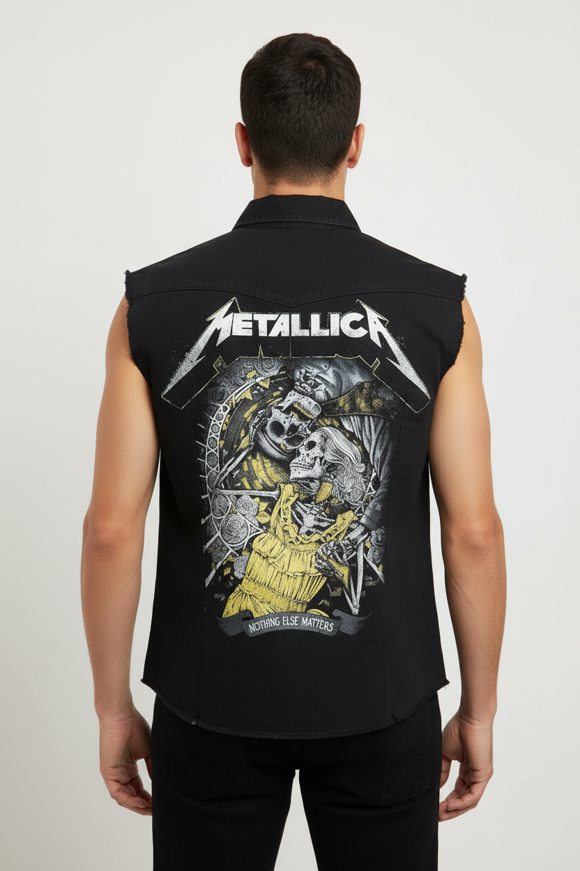 Metallica: Nothing Else Matters Sleeveless Worker (Black)