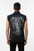 Metallica: Stoned Justice Sleeveless Worker (Black)