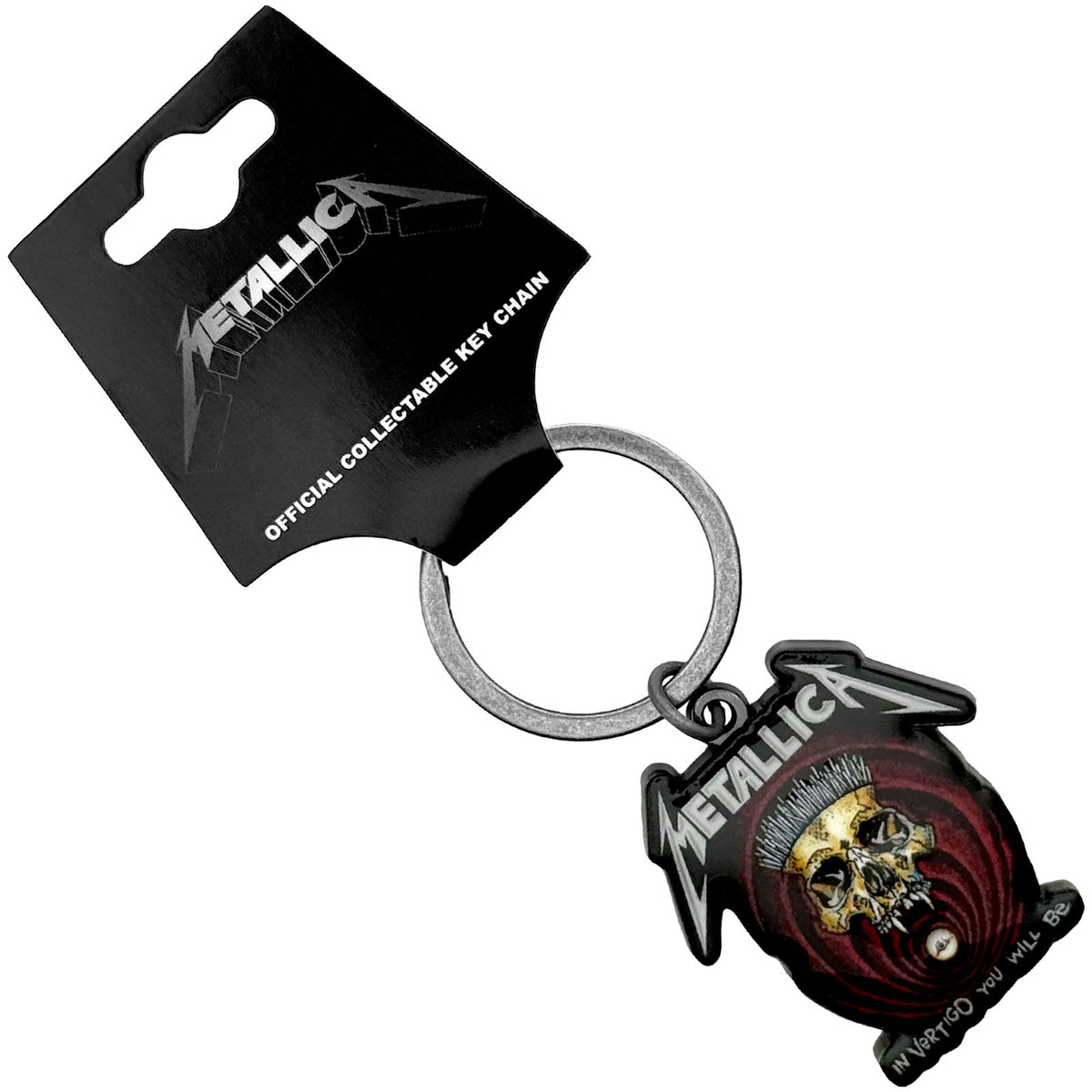 Metallica Keychain: In Vertigo Detail