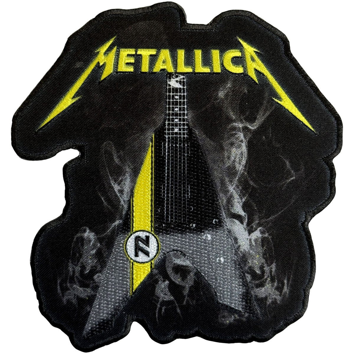 Metallica Woven Patch: Hetfield Vulture '72