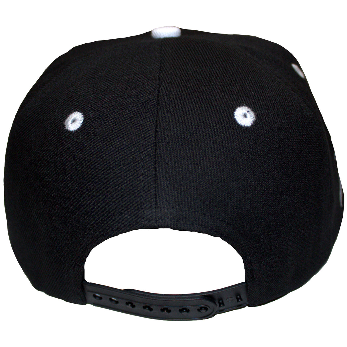 Metallica Unisex Snapback Cap: The Shortest Straw Multi Eyes (Black & Grey)