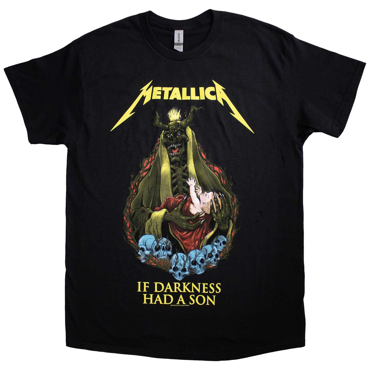 Metallica Unisex T-Shirt: If Darkness Had A Son (Black)