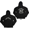 Motorhead Unisex Pullover Hoodie: Iron Fist '82 (Black) (Back Print)