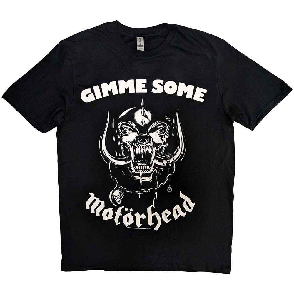 Motorhead Unisex T-Shirt: Gimme (Black)
