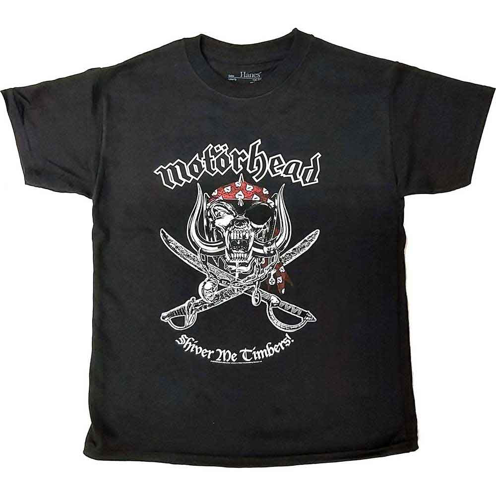 Motorhead Kids T-Shirt: Shiver Me Timbers (Black)