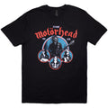 Motorhead Unisex T-Shirt: 50 Years Lemmy Circles (Black)