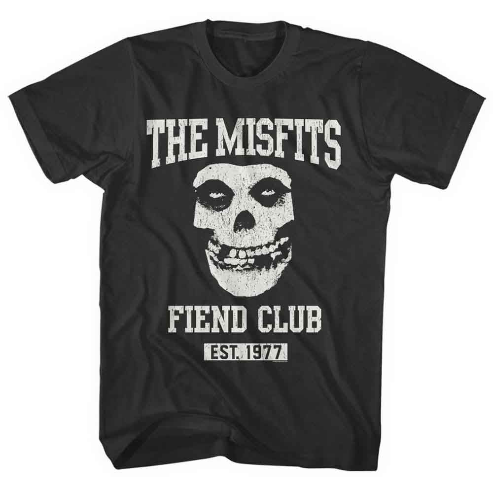 Misfits Unisex T-Shirt: Fiend Club (Black)