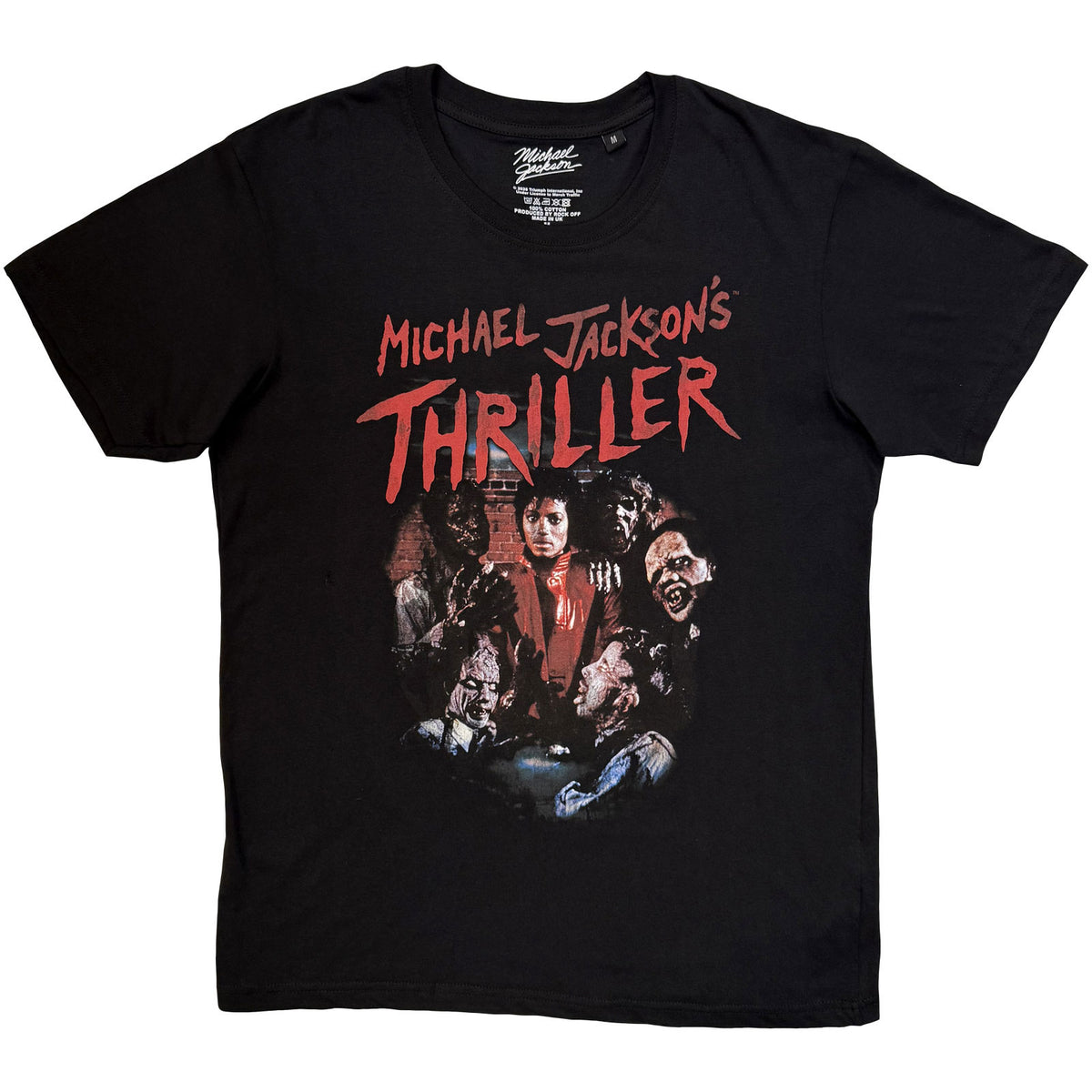 Michael Jackson Unisex T-Shirt: Thriller Zombies (Black)