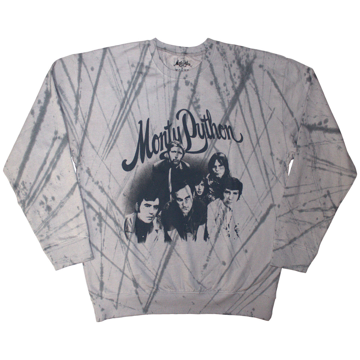 Monty Python Unisex Sweatshirt: Group Shot (Grey) (Wash Collection)