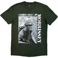 Morrissey Unisex T-Shirt: MIM Make-Up Is A Lie (Green)