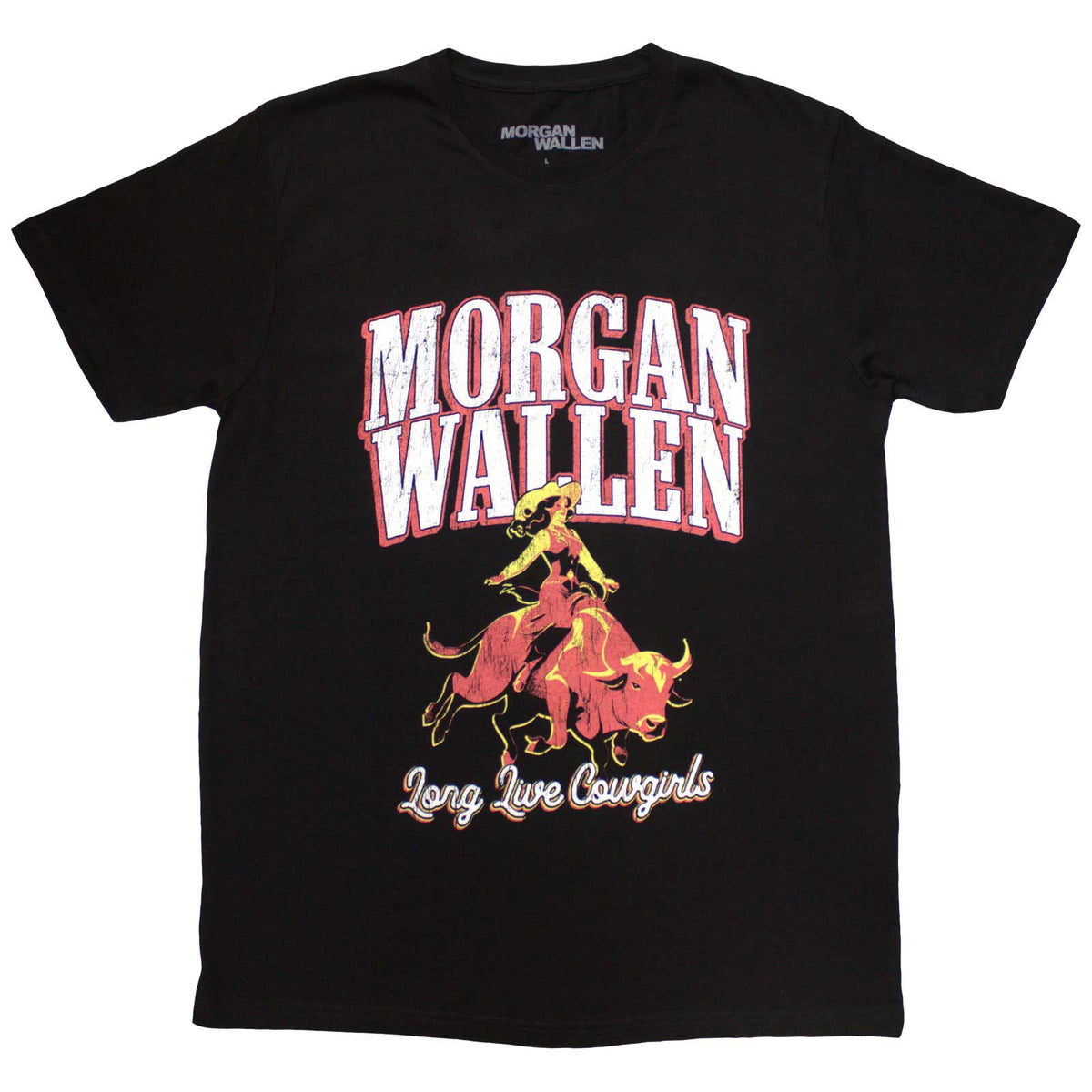 Morgan Wallen Unisex T-Shirt: Long Live Cowgirls (Black)