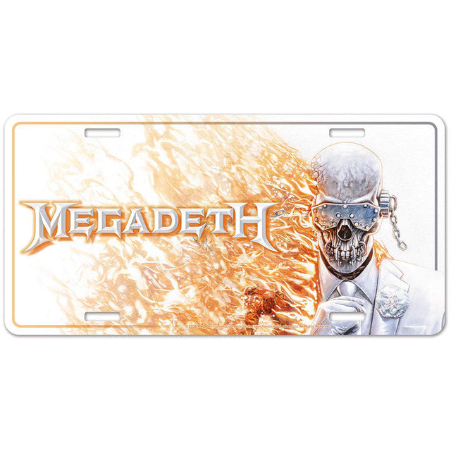 Megadeth: Megadeth Number Plate