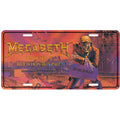 Megadeth: Peace Sells Number Plate