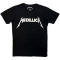 Metallica: Logo Unisex Premium Carbon T-Shirt (Black)
