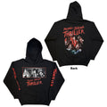 Michael Jackson: Thriller Zombies Unisex Pullover Hoodie (Black) (Back Print)