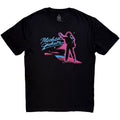 Michael Jackson: Neon Unisex T-Shirt (Black)