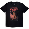 Michael Jackson: Thriller White Red Suit Unisex T-Shirt (Black)