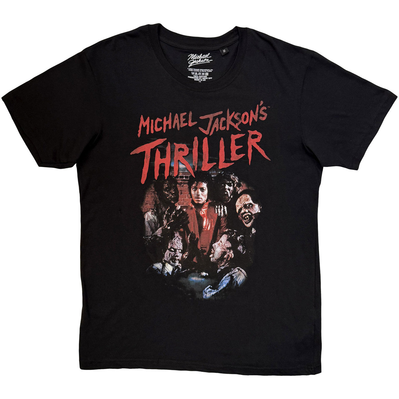 Michael Jackson: Thriller Zombies Unisex T-Shirt (Black)
