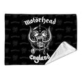Motorhead: England Sherpa Fleece Blanket (Black)
