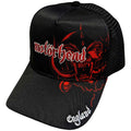 Motorhead: England Red Warpig Unisex Mesh Back Cap (Black)