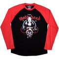 Motorhead: Band Circles Unisex Raglan T-Shirt (Black & Red)