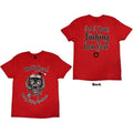 Motorhead: Christmas 2017 Unisex T-Shirt (Red) (Back Print)